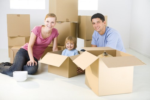 Local moving truck service for residential and commercial moves in Ilford