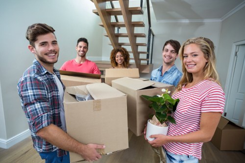 House removalists helping with a residential move in Ilford