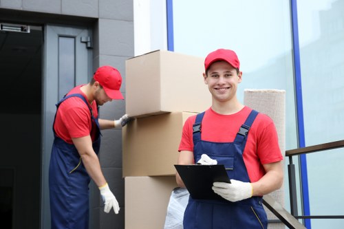 Local van service helping with a move in Ilford