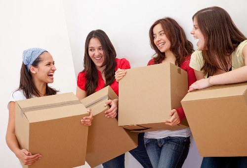 Packing and loading belongings for a same day move in Ilford