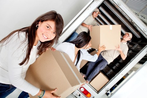 Moving truck used for flat, house, and office transport in Ilford